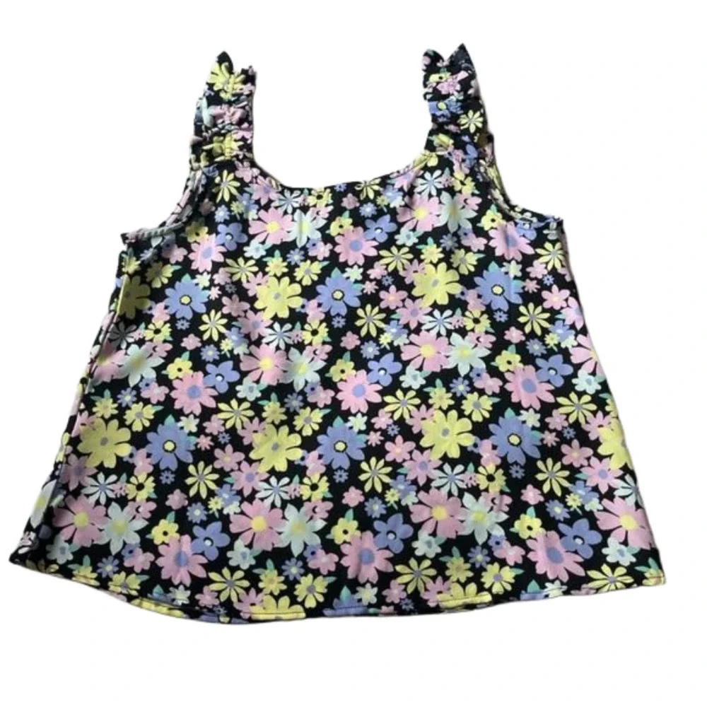 Mine Feeling Like Floral Shift Top Women’s Size Medium